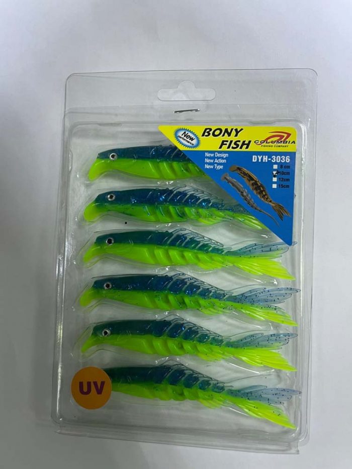 Силиконовая приманка BONY FISH 10см.L3