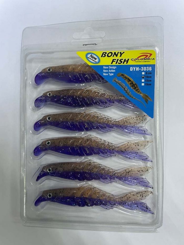 Силиконовая приманка BONY FISH 10см.L6