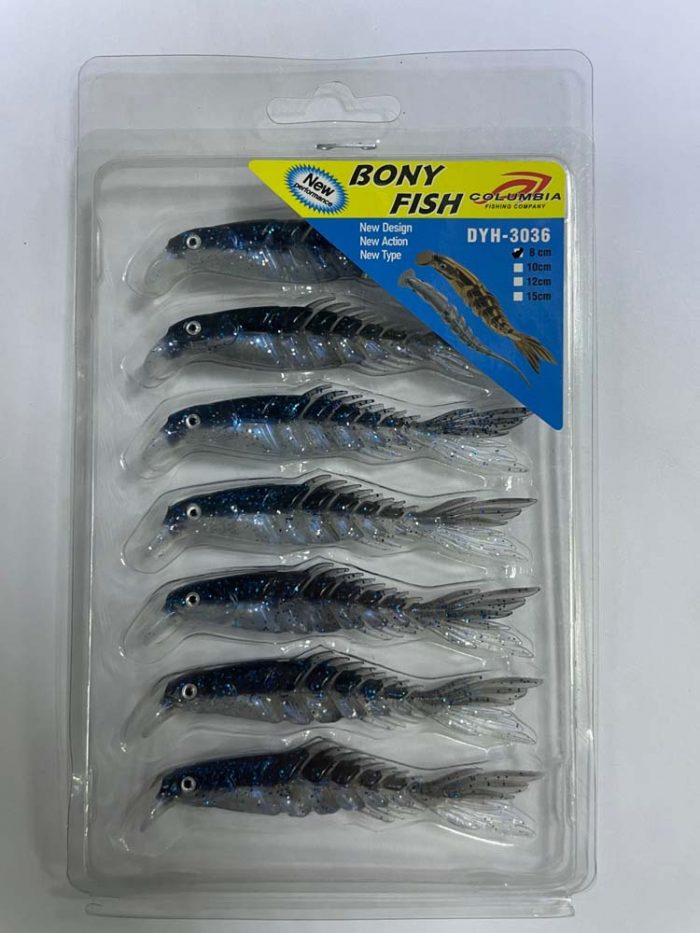 Силиконовая приманка BONY FISH 8см.L9