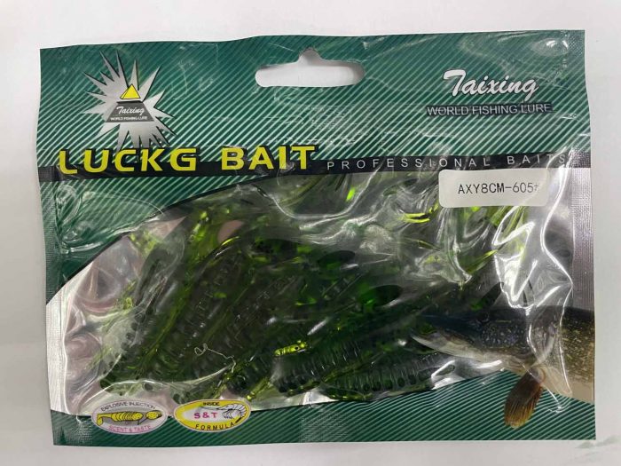 Силиконовая приманка «LUCKG BAIT» WORLD FISHING LURE 8СМ.KD (Арт. RS15254)