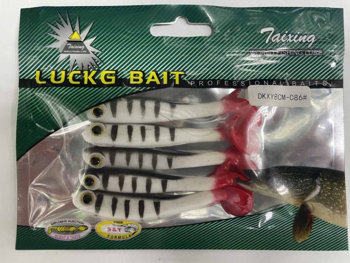 Силиконовая приманка «LUCKG BAIT» WORLD FISHING LURE 8СМ.KD (Арт. RS15264)