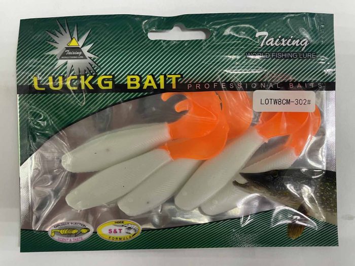 Силиконовая приманка «LUCKG BAIT» WORLD FISHING LURE 8СМ.KD (Арт. RS15284)