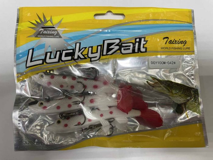 Силиконовая приманка «LUCKY BAIT» оснащённые 10см.Y (Арт. RS14950)