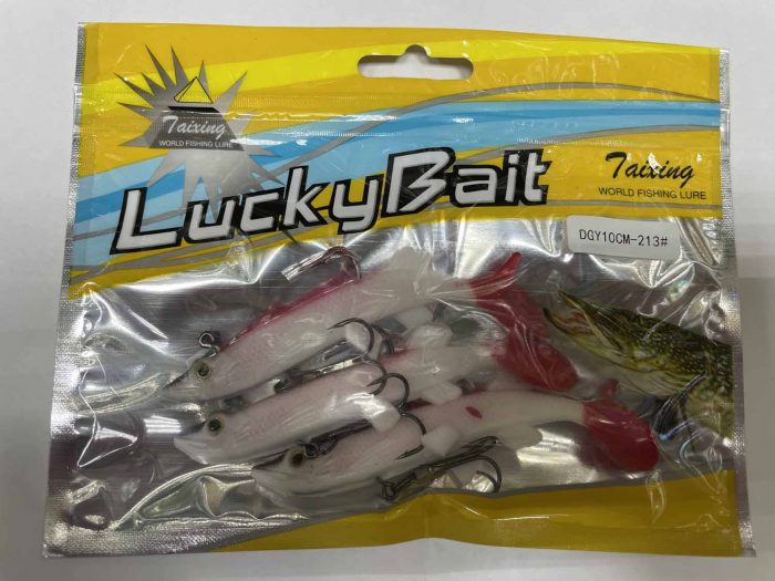 Силиконовая приманка «LUCKY BAIT» оснащённые 10см.Y (Арт. RS14953)