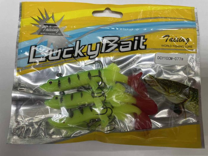 Силиконовая приманка «LUCKY BAIT» оснащённые 10см.Y (Арт. RS14955)