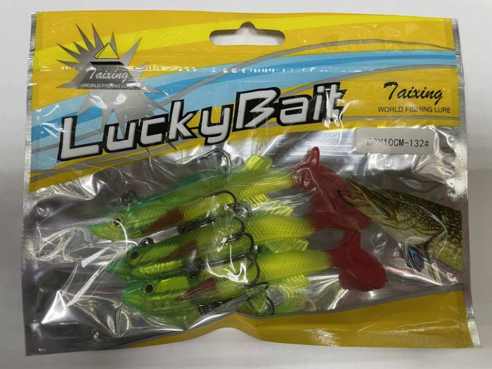 Силиконовая приманка «LUCKY BAIT» оснащённые 10см.Y (Арт. RS14956)