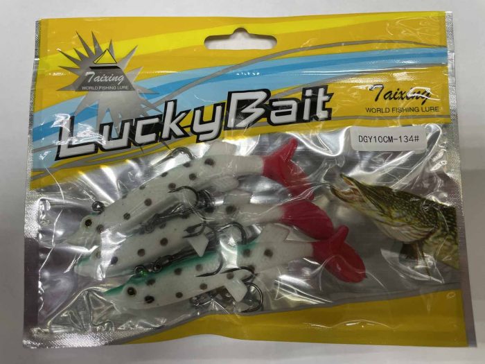 Силиконовая приманка «LUCKY BAIT» оснащённые 10см.Y (Арт. RS14960)