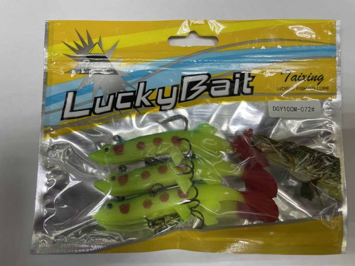 Силиконовая приманка «LUCKY BAIT» оснащённые 10см.Y (Арт. RS14962)