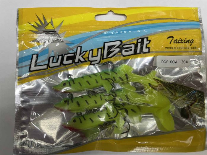 Силиконовая приманка «LUCKY BAIT» оснащённые 10см.Y (Арт. RS14970)