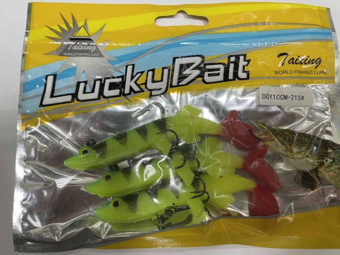 Силиконовая приманка «LUCKY BAIT» оснащённые 10см.Y (Арт. RS14972)