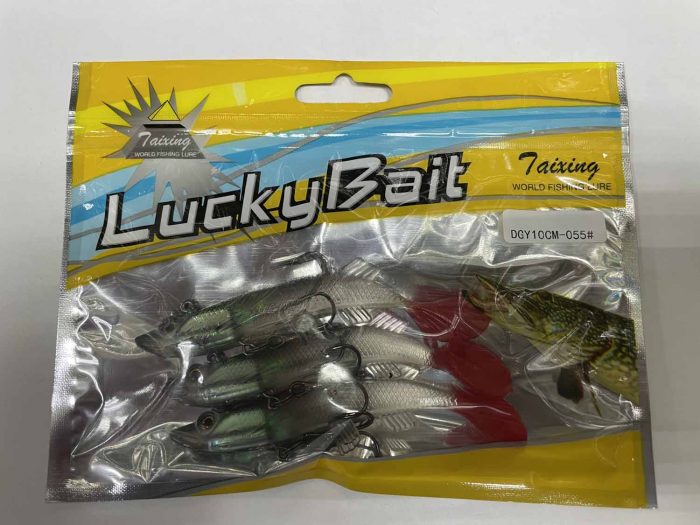 Силиконовая приманка «LUCKY BAIT» оснащённые 10см.Y (Арт. RS14980)