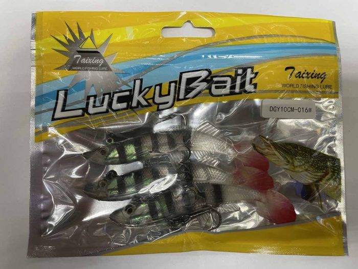 Силиконовая приманка «LUCKY BAIT» оснащённые 10см.Y (Арт. RS14987)