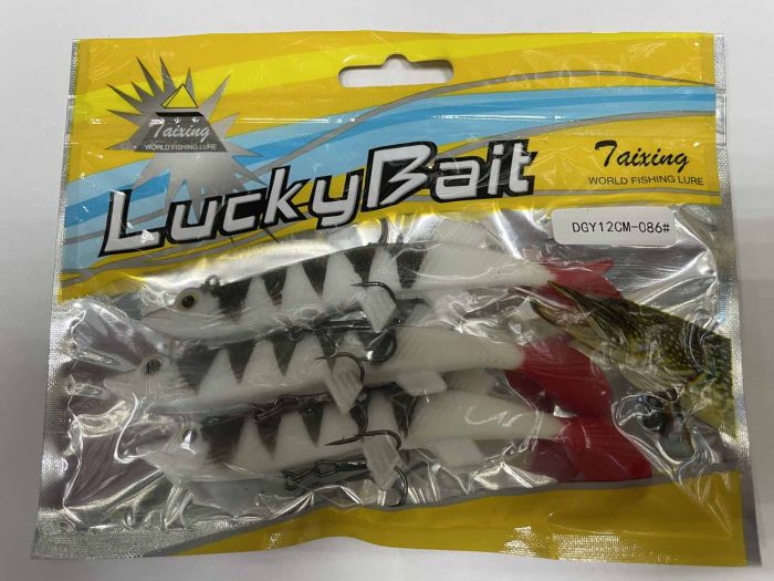 Силиконовая приманка «LUCKY BAIT» оснащённые 12см.Y (Арт. RS14978)