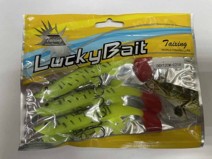 Силиконовая приманка «LUCKY BAIT» оснащённые 12см.Y (Арт. RS14983)