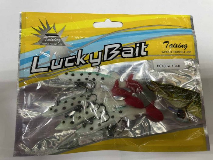 Силиконовая приманка «LUCKY BAIT» оснащённые 8см.Y (Арт. RS14951)