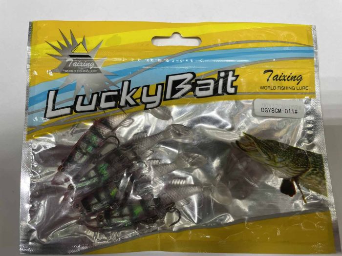 Силиконовая приманка «LUCKY BAIT» оснащённые 8см.Y (Арт. RS14954)