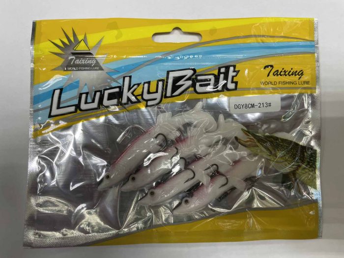 Силиконовая приманка «LUCKY BAIT» оснащённые 8см.Y (Арт. RS14957)