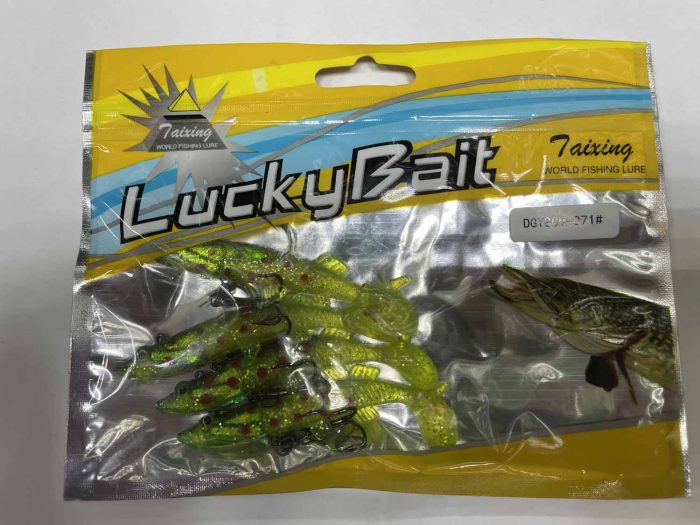 Силиконовая приманка «LUCKY BAIT» оснащённые 8см.Y (Арт. RS14959)