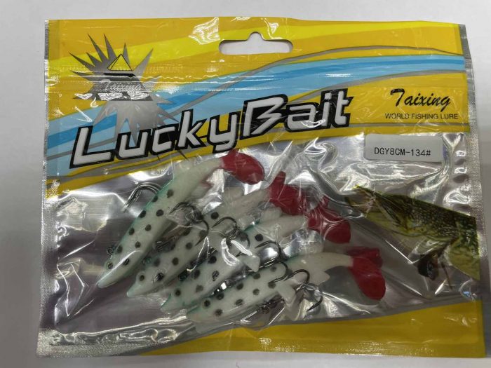 Силиконовая приманка «LUCKY BAIT» оснащённые 8см.Y (Арт. RS14967)