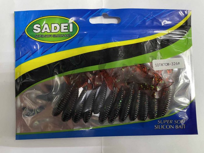 Силиконовая приманка «SADEI» SUPER SOFT SILICON BAIT 7CM.A (Арт. RS14411)