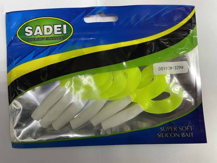 Силиконовая приманка «SADEI» SUPER SOFT SILICON BAIT 8CM.A (Арт. RS14418)