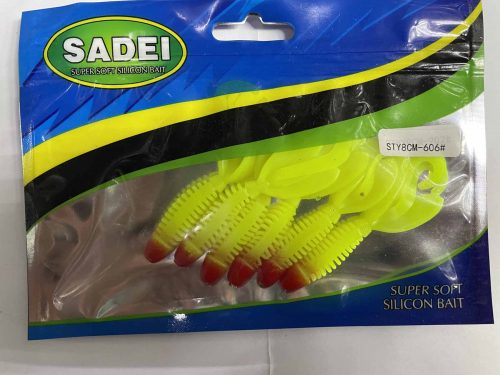 Силиконовая приманка «SADEI» SUPER SOFT SILICON BAIT 8CM.A (Арт. RS14420)