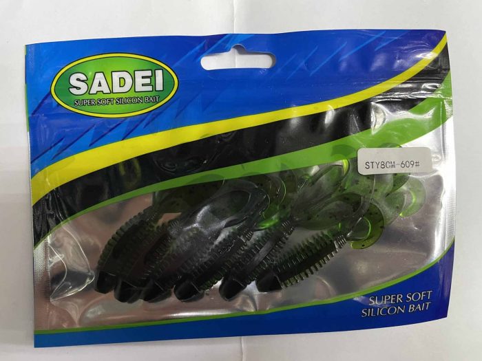 Силиконовая приманка «SADEI» SUPER SOFT SILICON BAIT 8CM.A (Арт. RS14421)