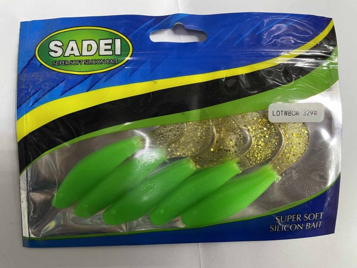 Силиконовая приманка «SADEI» SUPER SOFT SILICON BAIT 8CM.A (Арт. RS14425)