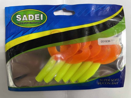 Силиконовая приманка «SADEI» SUPER SOFT SILICON BAIT 8CM.A (Арт. RS14427)