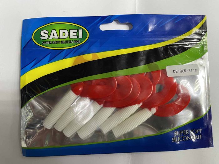 Силиконовая приманка «SADEI» SUPER SOFT SILICON BAIT 8CM.A (Арт. RS14432)