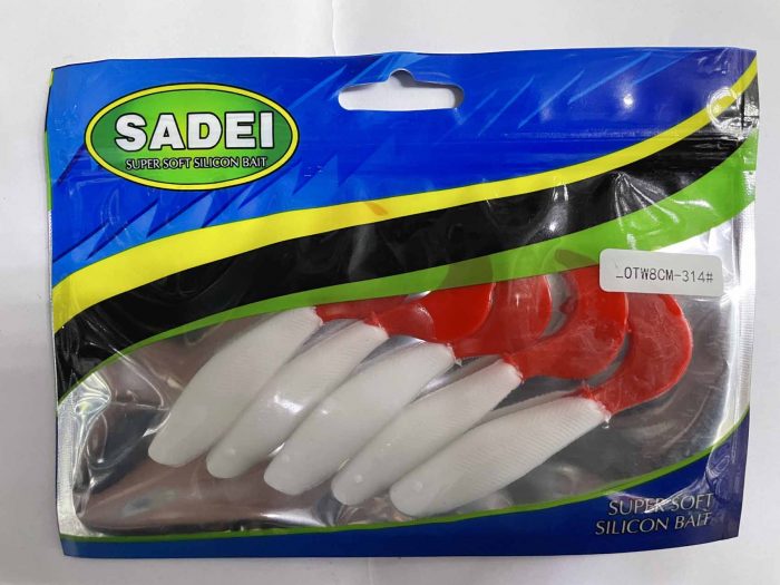 Силиконовая приманка «SADEI» SUPER SOFT SILICON BAIT 8CM.A (Арт. RS14445)