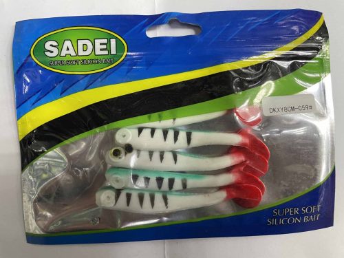 Силиконовая приманка «SADEI» SUPER SOFT SILICON BAIT 8CM.A (Арт. RS14448)