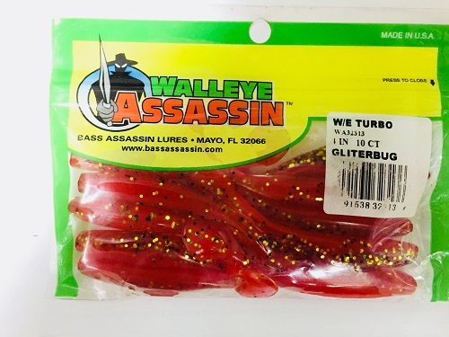 Силиконовые приманки WALLEYE ASSASSIN 10 штук.L (Арт. RS13307)