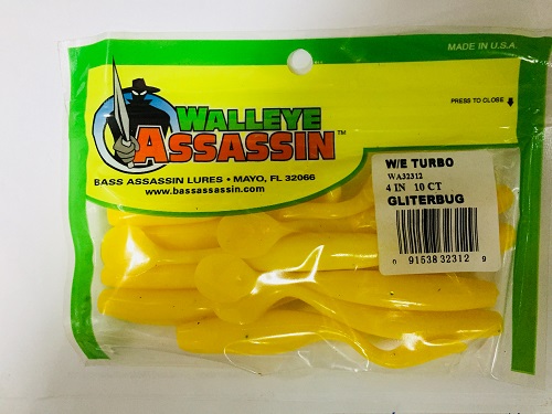 Силиконовые приманки WALLEYE ASSASSIN 10 штук.L (Арт. RS13318)