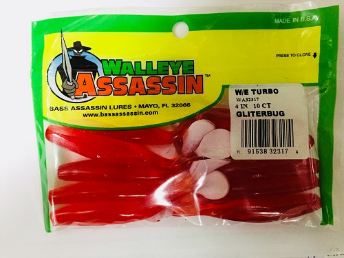 Силиконовые приманки WALLEYE ASSASSIN 10 штук.L (Арт. RS13319)