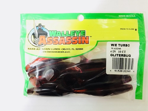 Силиконовые приманки WALLEYE ASSASSIN 10 штук.L (Арт. RS13338)