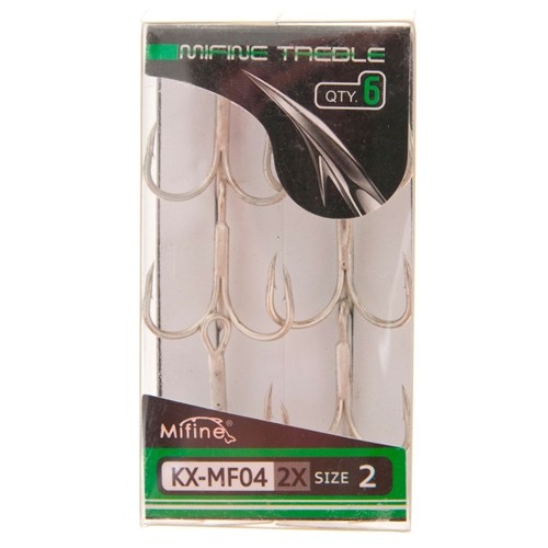 КРЮЧОК MIFINE TREBLE HOOKS (Арт. RS5049)