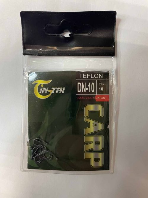 Крючки CARP TEFLON DN10 Gin tai Hooks made in JAPAN №10 (Минимальный заказ 10 штук) (Арт. RS47073)