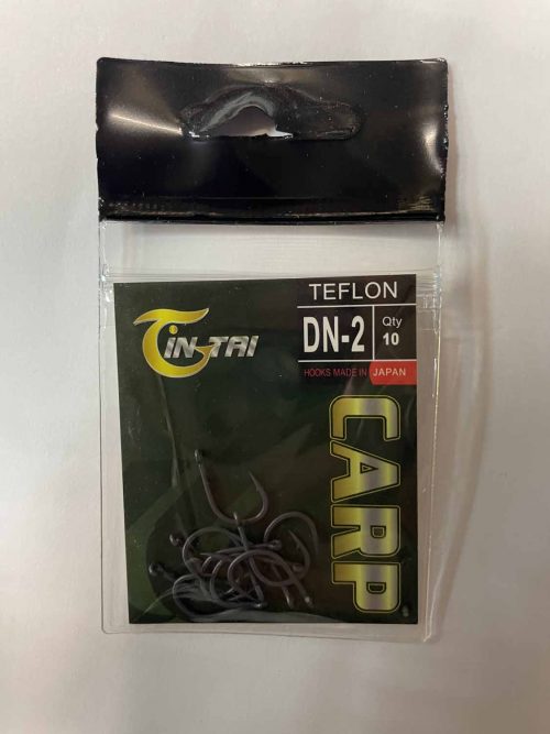Крючки CARP TEFLON DN2 Gin tai Hooks made in JAPAN №2 (Минимальный заказ 10 штук) (Арт. RS47069)