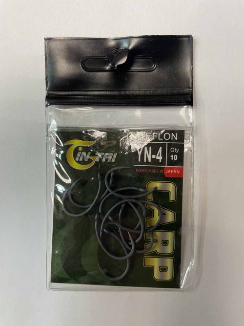 Крючки CARP TEFLON YN4 Gin tai Hooks made in JAPAN №4 (Минимальный заказ 10 штук) (Арт. RS47055)