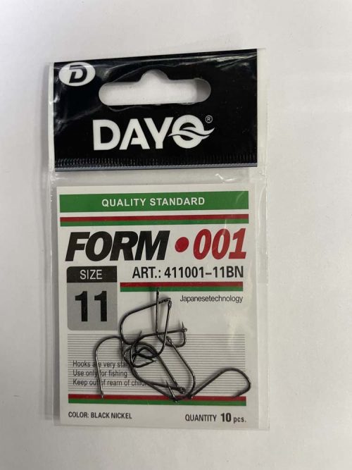 Крючки DAYQ FORM 001 №11 (минимальный заказ 10 штук)