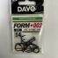 Крючки DAYQ FORM 002 №14 (минимальный заказ 10 штук)