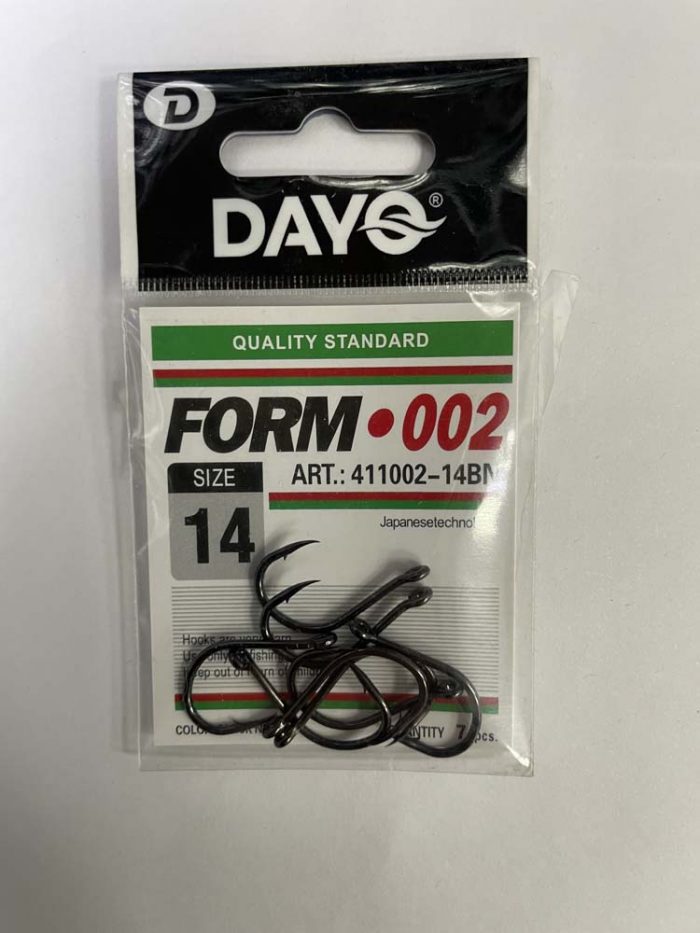 Крючки DAYQ FORM 002 №14 (минимальный заказ 10 штук)