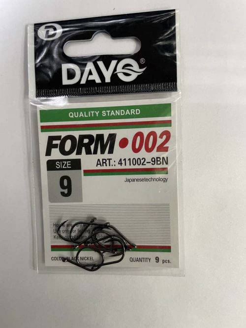 Крючки DAYQ FORM 002 №9 (минимальный заказ 10 штук)