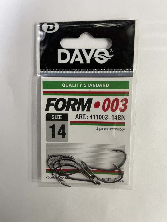 Крючки DAYQ FORM 003 №14 (минимальный заказ 10 штук)