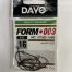 Крючки DAYQ FORM 003 №16 (минимальный заказ 10 штук)