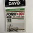 Крючки DAYQ FORM 004 №13 (минимальный заказ 10 штук)