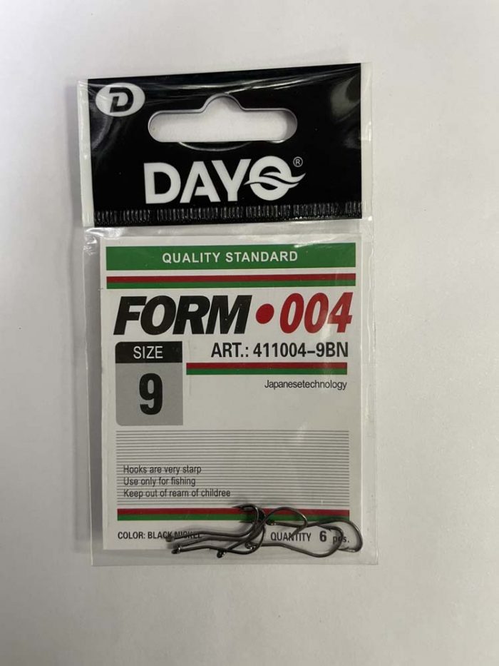 Крючки DAYQ FORM 004 №9 (минимальный заказ 10 штук)