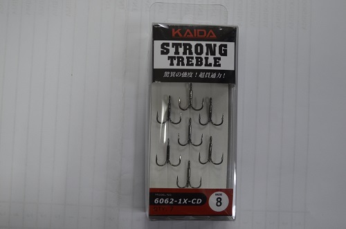 Крючки KAIDA STRONG TREBLE тройник (Арт. RS5054)