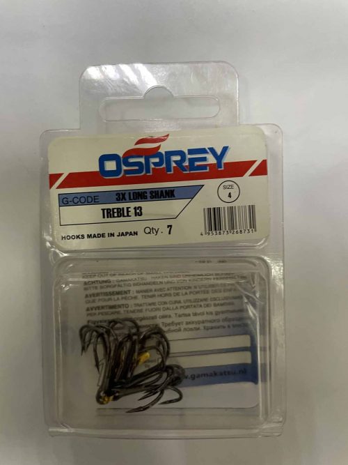 Крючок тройной OSPREY. №4 (Арт. RS5002)